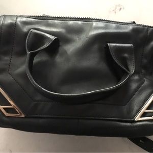 Botkier blk leather handbag.